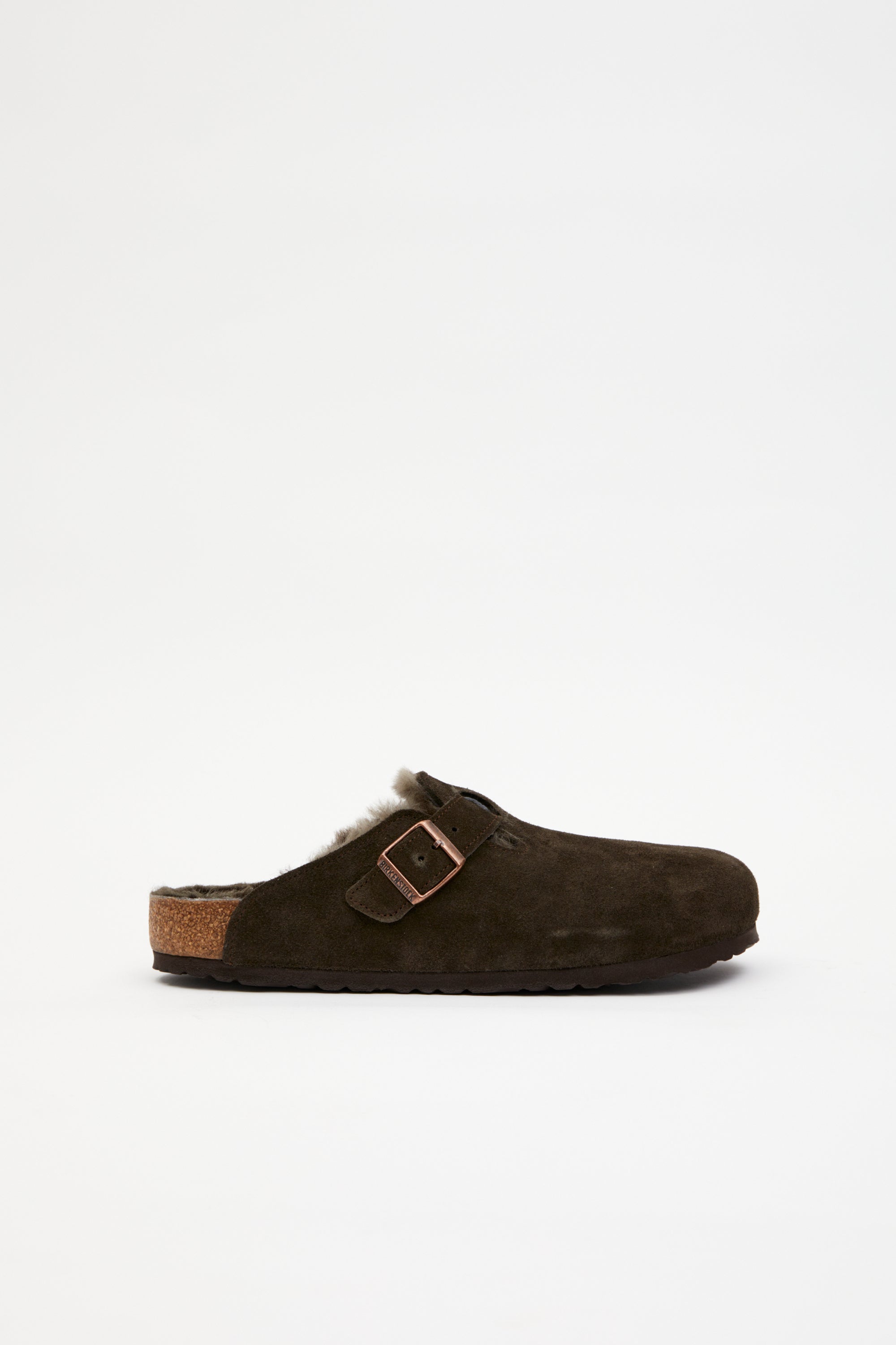 Arizona Shearling Suede Leather Mocha