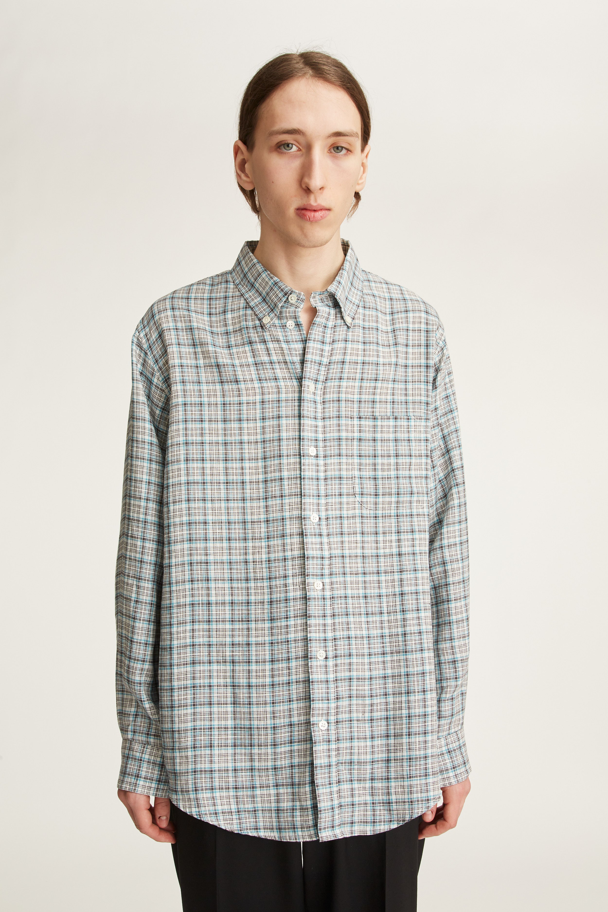 Henrey Pure Linen Check